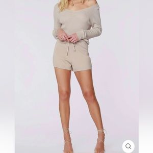 Bibi Black Taupe Sweater NWT